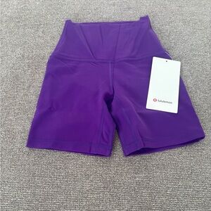 Lululemon Athletica Purple Bike Shorts
